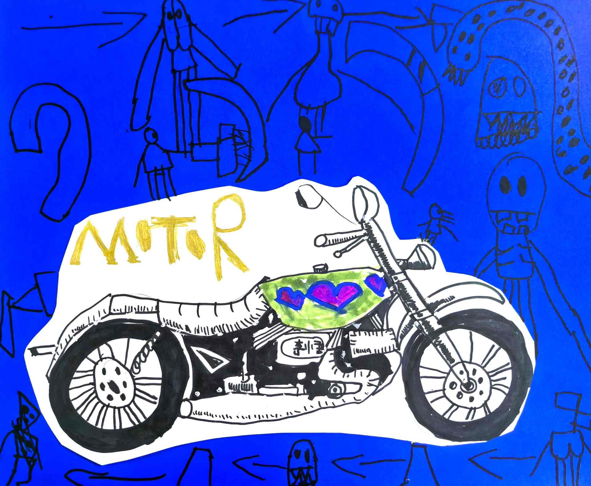 朋克摩托车